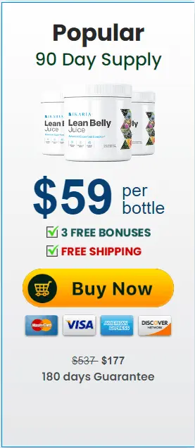 Ikaria lean belly fizzy juice user 3 bottle price